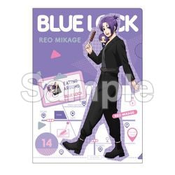 ブルーロック クリアファイル 食べ歩き Ver. 御影玲王 [キャラクターグッズ]