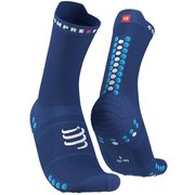 プロ レーシング ソックス V4.0 ラン ハイ ユニセックス ランニングウェア ソックス SODALITE/FLUO BLUE サイズT3（足底：26.5-28.5cm） XU00046B