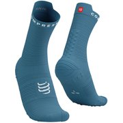 プロ レーシング ソックス V4.0 ラン ハイ ユニセックス ランニングウェア ソックス NIAGARA BLUE/WHITE サイズT1(足底:22-24cm) XU00046B