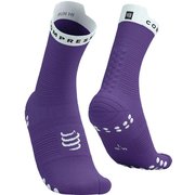 プロ レーシング ソックス V4.0 ラン ハイ ユニセックス ランニングウェア ソックス LILAC/WHITE サイズT1(足底:22-24cm) XU00046B