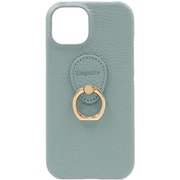Galaxy A55 5G 用 ケース 本革 Posh ポッシュ ハードケース エレガンテ Elegante/ブルーグレー HP-GAA55-BG