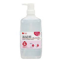 オオサキメディカル プラスハート PLUS HEART 介護入浴用品 清拭料 濃縮液体タイプ 顔・からだ用 パウダリーフローラルの香り 1000ml（660回分） 日本製 74121
