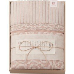 IM10038PI [今治謹製 紋織タオルケット ピンク 1枚]