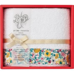PR-2412YE [prima rosette using by LIBERTY FABRICS フェイスタオル×1 イエロー]
