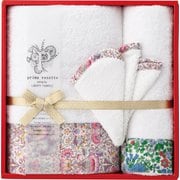 PR-2450 [prima rosette using by LIBERTY FABRICS バスタオル×1、フェイスタオル×1、ミニハンカチ×1]