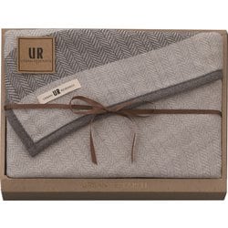 UR4035 [URBAN RESEARCH（アーバンリサーチ） 国産五重織ガーゼひざ掛け]