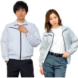 20103-4L [空調長袖ブルゾン（ウェアのみ） 20103 シルバー 4L]