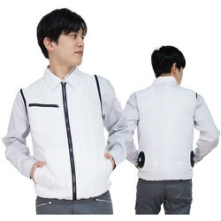 20200-4L [冷却ベスト 空調ベスト（ウェアのみ） 20200 ホワイト 4L]