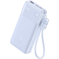 Anker Power Bank 20000mAh 30W モバイルバッテリー パープル A1384NV1