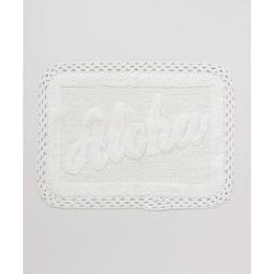 リアホワイトバスMAT ALOHA 4IGP4201