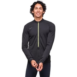 ベースジップ ロングスリーブ BASEZIP LONG SLEEVE 1156097 (BLK)ブラック Sサイズ [ランニングウェア シャツ メンズ]