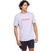 サンライズ グラフィック ショートスリーブ Tシャツ HOKA SUNRISE GPX SS TEE 1156216 (HRGY)ヘザーグレー Sサイズ [ランニングウェア シャツ メンズ]