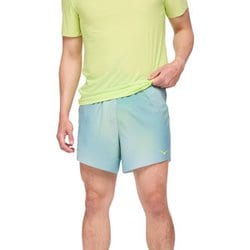 グライド 5インチ ショーツ プリント (ブリーフインナー) GLIDE 5'' SHORT W/ BRIEF PRINT 1154312 RNP ラン プリント Sサイズ [ランニングウェア ショートパンツ メンズ]