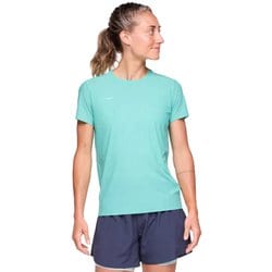 エアロライト ラン ショートスリーブ AIROLITE RUN SHORT SLEEVE 1151084 (SLN)ショアライン XSサイズ [ランニングウェア シャツ レディース]