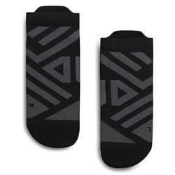 パフォーマンスローソックス Performance Low Sock 345.00821 Black/Shadow Lサイズ(27-28cm) [ランニングウェア ソックス レディース]