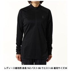 クライメイトシャツ Climate Shirt 1WE10780553 Black Sサイズ [ランニングウェア シャツ レディース]