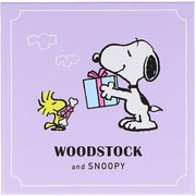 限定 箱入りメモ PEANUTS WOODSTOCK&SNOOPY バイオレット S2843080