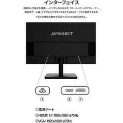 ヨドバシ.com - JAPANNEXT ジャパンネクスト 液晶モニター/21.5