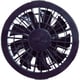 FAN2200K-999-888 [ワンタッチファン単体2個 （クロ）FAN2200K-999-888]