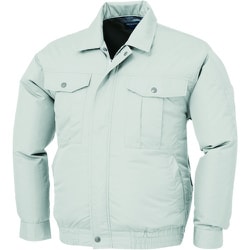 KU90720-K6-5L [空調服 チタン加工 ブルゾン シルバー KU90720-K6-5L]