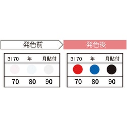 サーモカラーセンサー（20枚入り） 3I70-JP