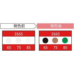 サーモカラーセンサー（20枚入り） 3S65-JP