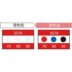 サーモカラーセンサー（20枚入り） 3S70-JP