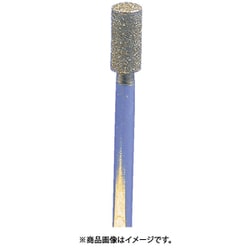 D-20AH [電着ダイヤモンドバー・円筒型 ダイヤ 2x8x3]