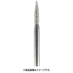 D-30JB [電着ダイヤモンドバー・トンガリ型 ダイヤ 3x14x3]