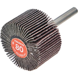 EF4025-80 [エコノミーフラップホイール 軸径6mm 外径40X幅25X軸長35 #80（5個入）]
