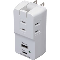 JUT-32ACW [USB-PD対応 AC充電器/USB-PD対応ケーブル]