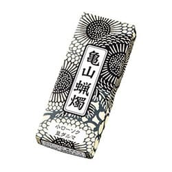 F0691-02-50 [A#141 カメヤマ 小ローソク 豆ダルマ 90g 菊唐草]