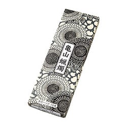 F0821-02-50 [A#209 カメヤマ 大ローソク 15号 225g 4本 6.5時間 菊唐草]
