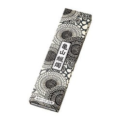 F0831-02-50 [A#210 カメヤマ 大ローソク 20号 225g 3本 8時間40分 菊唐草]