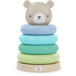 対象年齢：6ヶ月～ 16879 つみかさねリング くま