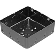 OB546B [黒大四角アウトレットBOX浅]