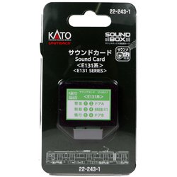 22-243-1 サウンドコントローラー専用カード サウンドカード＜E131系＞ [鉄道模型用アクセサリ]