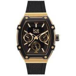 ICE BOLIDAY ブラックゴールド スモール アナログ デイデイト 正規品 1年保証 022865 ICE BOLIDAY