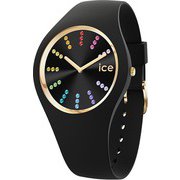 ICE COSMOS ブラックレインボー スモール 3針 正規品 1年保証 021343 ICE COSMOS