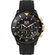 ICE CHRONO ブラックゴールド ミディアム アイスクロノ 正規品 1年保証 021602 ICE CHRONO