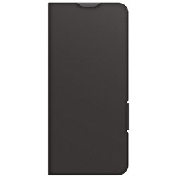 PM-X241PLFUBK [Xperia 10 VI SO-52E ケース レザー カバー 手帳型 マグネット フラップ 衝撃吸収 超軽量 薄型 スタンド機能付 UltraSlim ブラック]