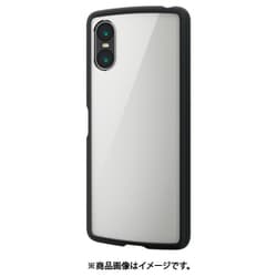 PM-X241TSLFCBK [Xperia 10 VI SO-52E ケース ハイブリッド カバー 衝撃吸収 軽量 薄型 カメラレンズ保護設計 ストラップホール付 ストラップホールシート付 TOUGH SLIM LITE ブラック]
