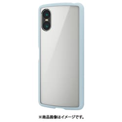 PM-X241TSLFCBU [Xperia 10 VI SO-52E ケース ハイブリッド カバー 衝撃吸収 軽量 薄型 カメラレンズ保護設計 ストラップホール付 ストラップホールシート付 TOUGH SLIM LITE ブルー]