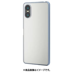 PM-X241UCTMKBU [Xperia 10 VI SO-52E ケース ソフト カバー 衝撃吸収 カメラレンズ保護設計 メタリックフレーム 極み設計 メタリックブルー]