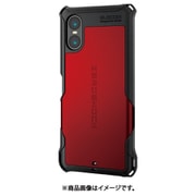 PM-X241ZERORD [Xperia 10 VI SO-52E ケース ハイブリッド カバー 衝撃吸収 カメラレンズ保護設計 ストラップホール付 ZEROSHOCK レッド]