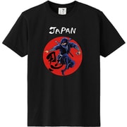 立体プリントTシャツ 忍者2 赤 M