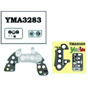 YMA3283 1/32 マッキMC.202 着色計器板 （イタレリ用） [プラモデル用パーツ]