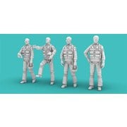 RMA72020 1/72 1960～1970年代 米軍パイロット 立姿勢 4体入り [組立式プラスチックモデル]