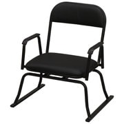 RCR-300×4 BK [楽座椅子・回転式（4脚セット） RCR-300×4pcs BK]