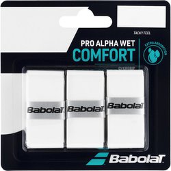 Pro Alpha Wet X3 653054 101 ホワイト [テニス オーバーグリップテープ]